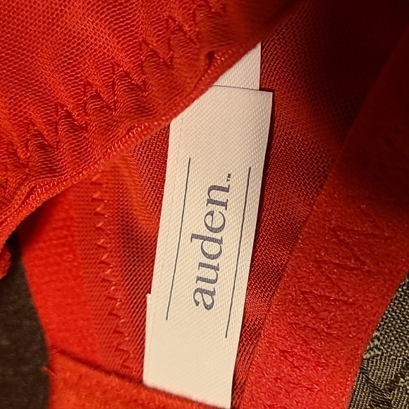 🧡 NWT Auden The Sublime push-up plunge underwire bra, red - Picture 8 of 8
